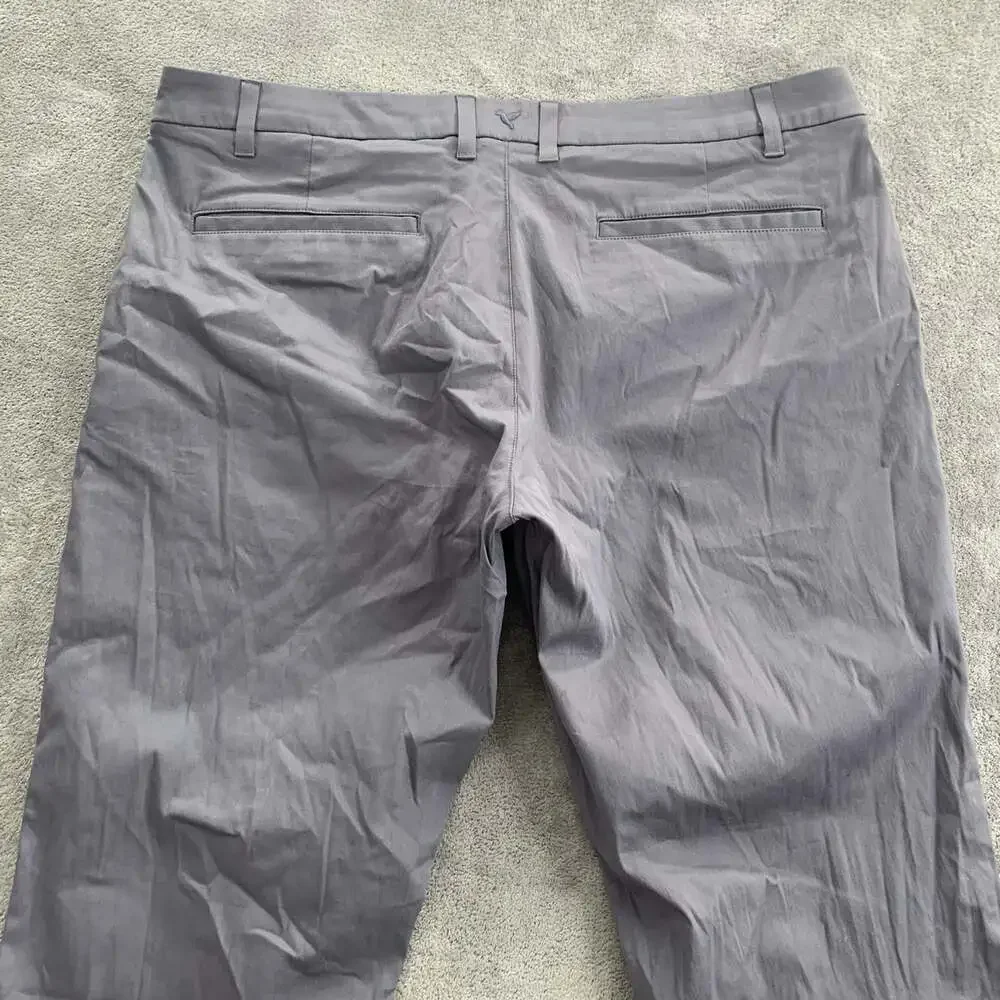 Birddogs Pants Mens 40x32 Gray Lined Liner Boomstick Stretch Performance Chinos